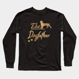 The Pit Bull Terrier Dogfather Long Sleeve T-Shirt